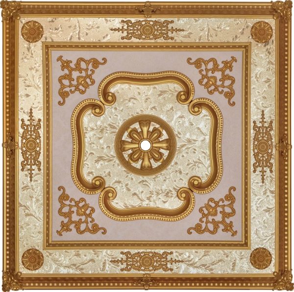 altin kare saray tavan 120120 cm b271 600x596 - Altın Kare Saray Tavan 120*120 cm