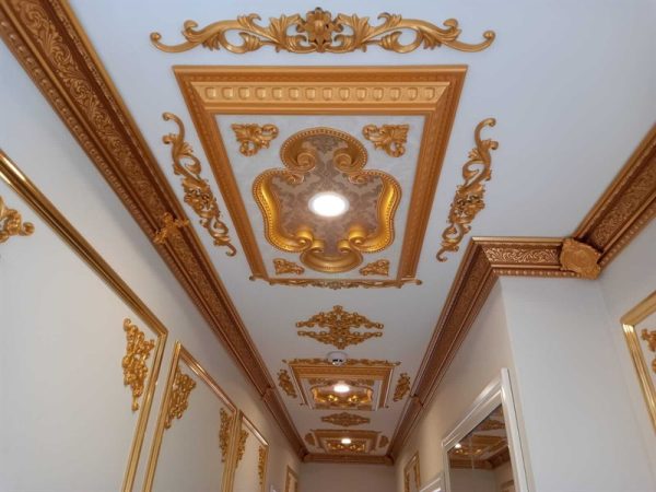 altin dikdortgen saray tavan 6090 cm 36213 600x450 - Altın Dikdörtgen Saray Tavan 60*90 cm