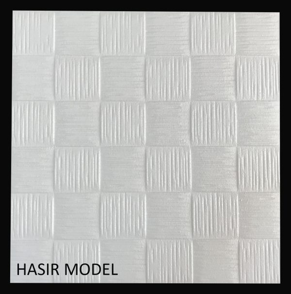 HASIR 1 scaled 600x605 - Hasır Model Tavan&Duvar Kaplama 48x48